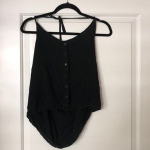 Brandy Melville black halter top